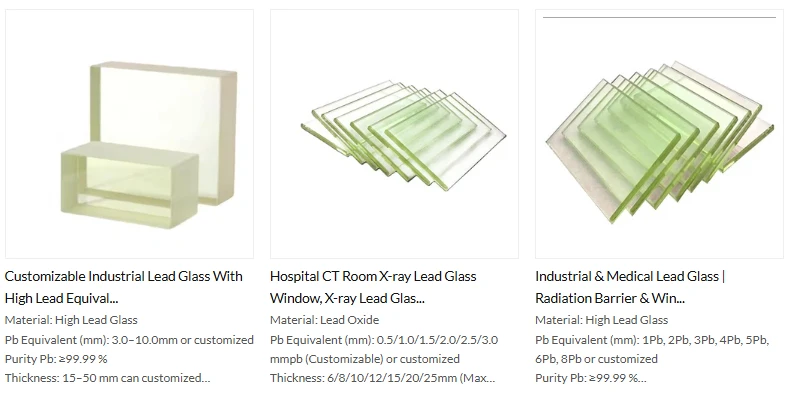 Lead glass Lead glass